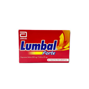 LUMBAL FORTE 550/65 MG CAJA X 36 TABLETAS 